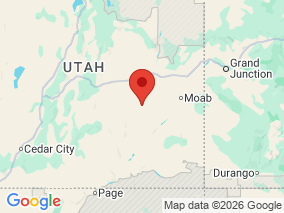 Map of Site Report: Capital Reef National Park, United States of America